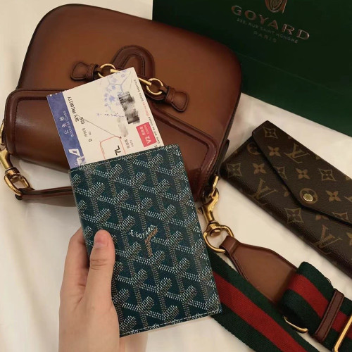 [고야드] Goyard - 고야드 지갑 카드명함 생마크 Goyard CARD HOLDER Goyardine 14.5x10x1.5cm