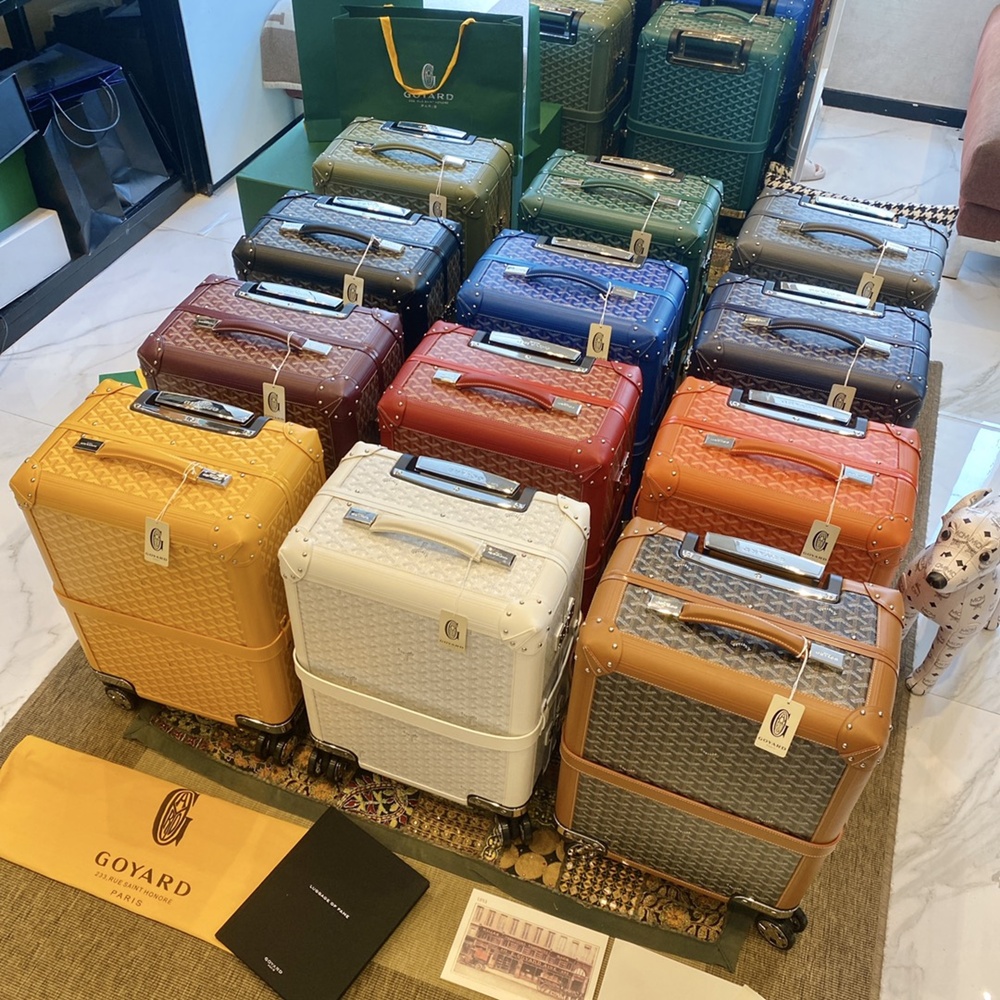 [고야드] Goyard - 고야드 PVC 캐리어 PM 50cm x 35cm x 25cm GM 70cm x 45cm x 30cm