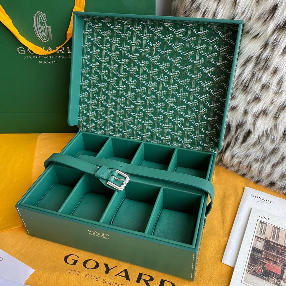 [고야드] Goyard - 고야드 손목시계 고야딘 캔버스 8개용 트렁크 26.5 X 20 X 7.5 cm