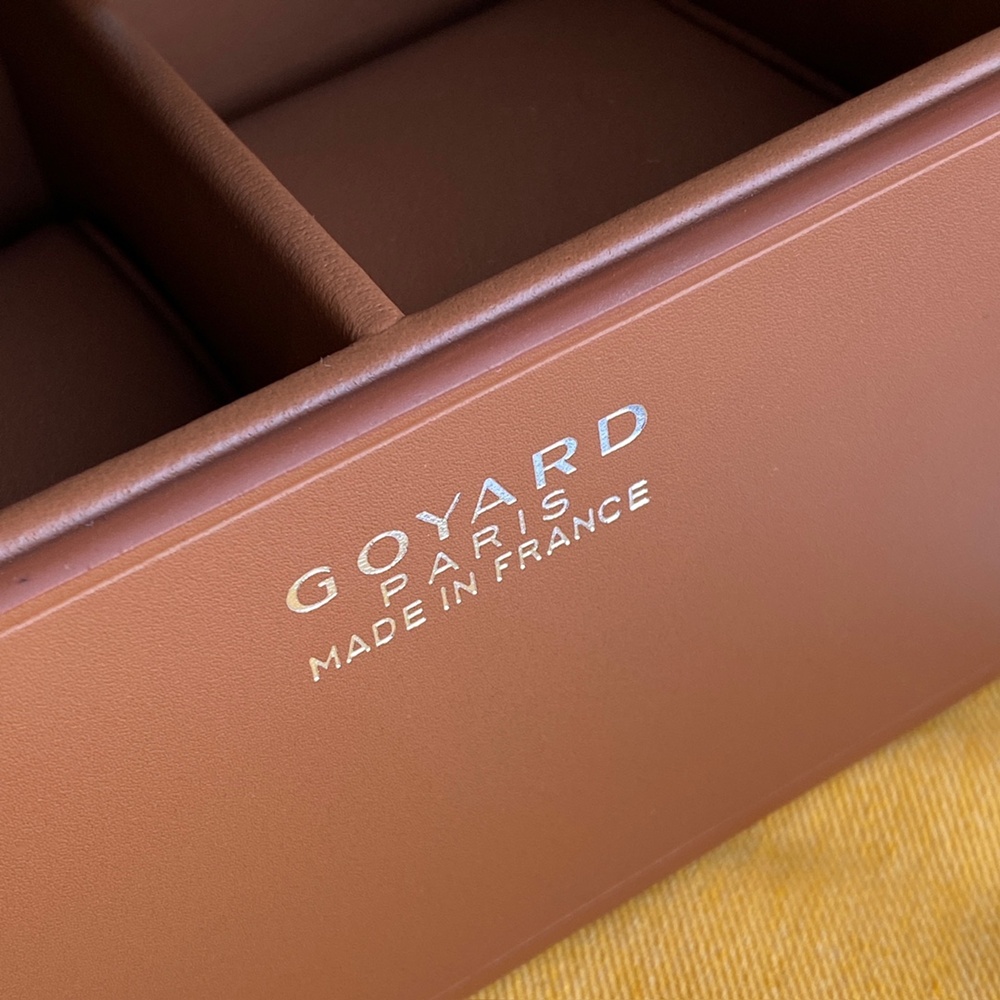 [고야드] Goyard - 고야드 손목시계 고야딘 캔버스 8개용 트렁크 26.5 X 20 X 7.5 cm