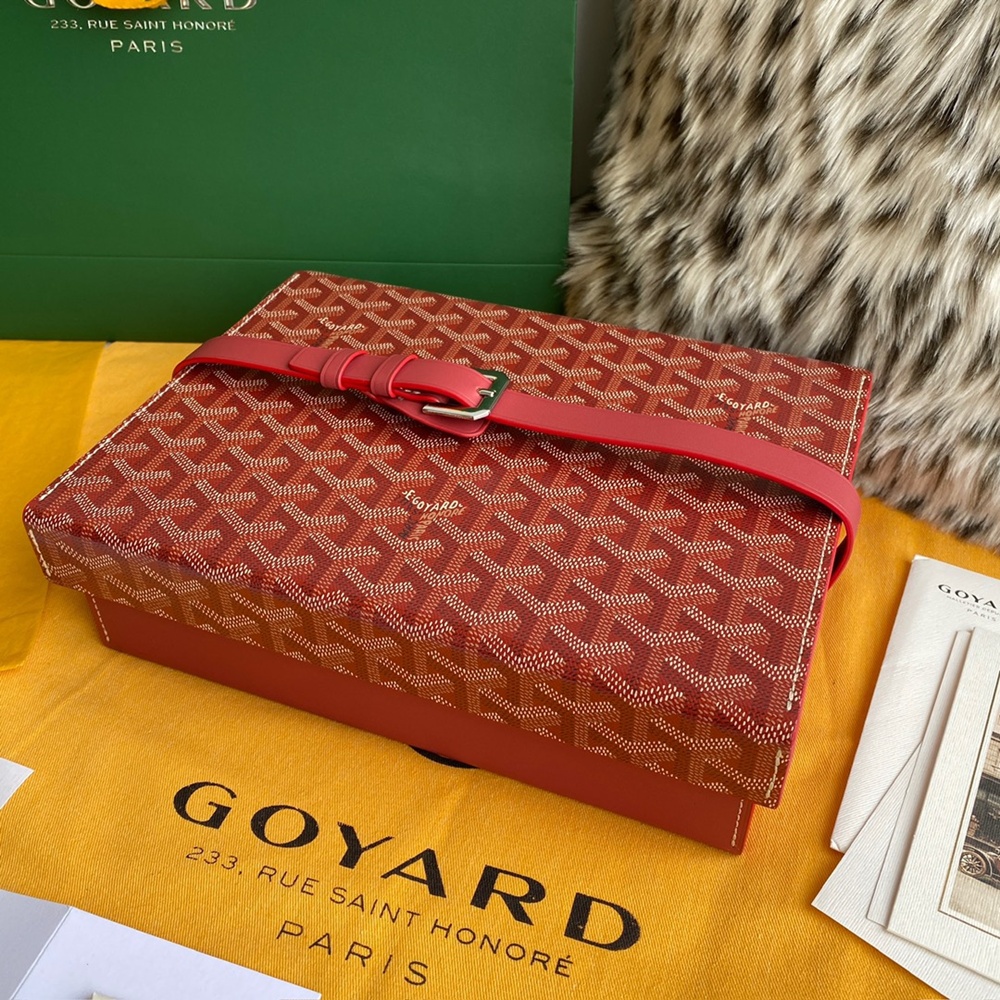 [고야드] Goyard - 고야드 손목시계 고야딘 캔버스 8개용 트렁크 26.5 X 20 X 7.5 cm