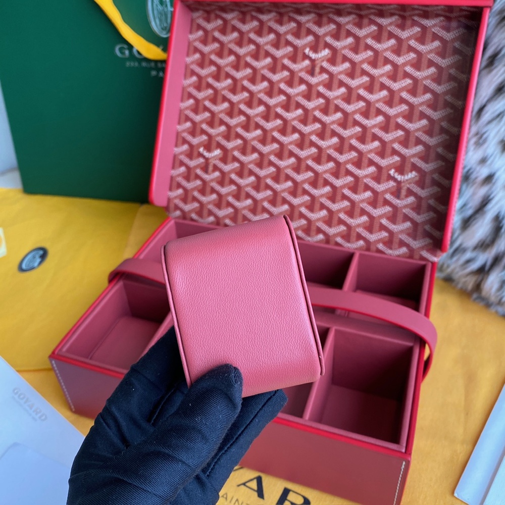 [고야드] Goyard - 고야드 손목시계 고야딘 캔버스 8개용 트렁크 26.5 X 20 X 7.5 cm