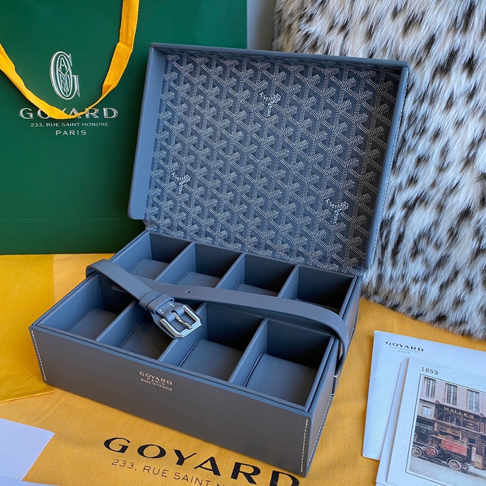 [고야드] Goyard - 고야드 손목시계 고야딘 캔버스 8개용 트렁크 26.5 X 20 X 7.5 cm