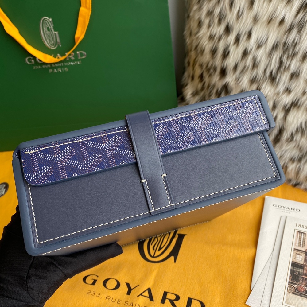 [고야드] Goyard - 고야드 손목시계 고야딘 캔버스 8개용 트렁크 26.5 X 20 X 7.5 cm