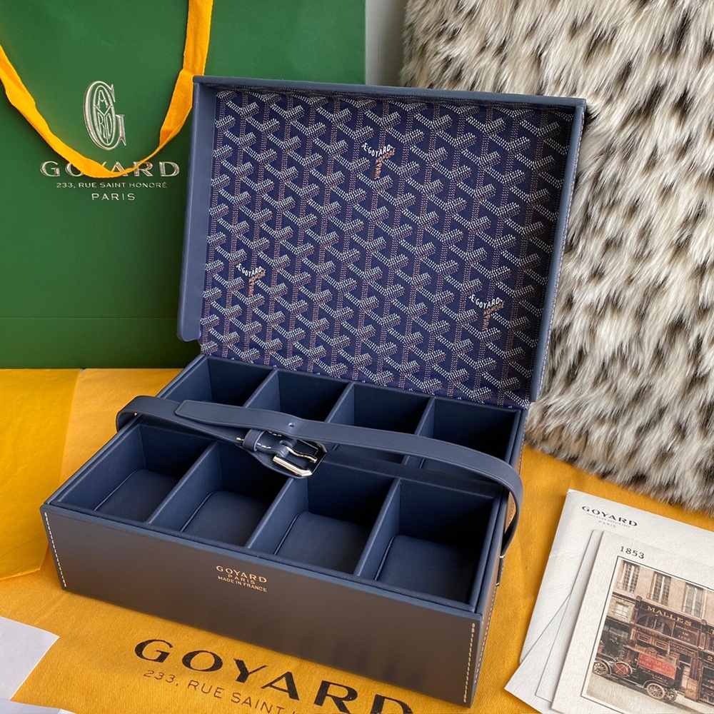 [고야드] Goyard - 고야드 손목시계 고야딘 캔버스 8개용 트렁크 26.5 X 20 X 7.5 cm