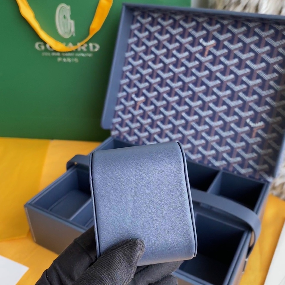 [고야드] Goyard - 고야드 손목시계 고야딘 캔버스 8개용 트렁크 26.5 X 20 X 7.5 cm