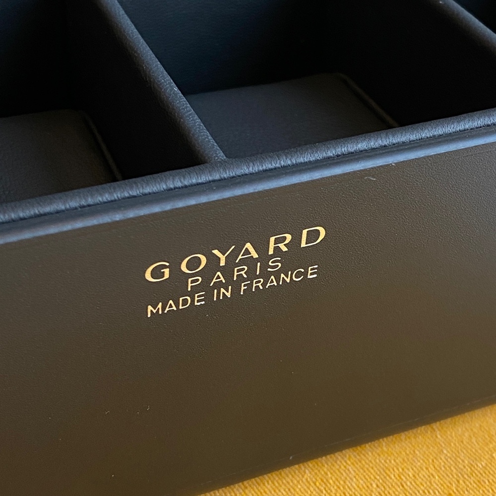 [고야드] Goyard - 고야드 손목시계 고야딘 캔버스 8개용 트렁크 26.5 X 20 X 7.5 cm