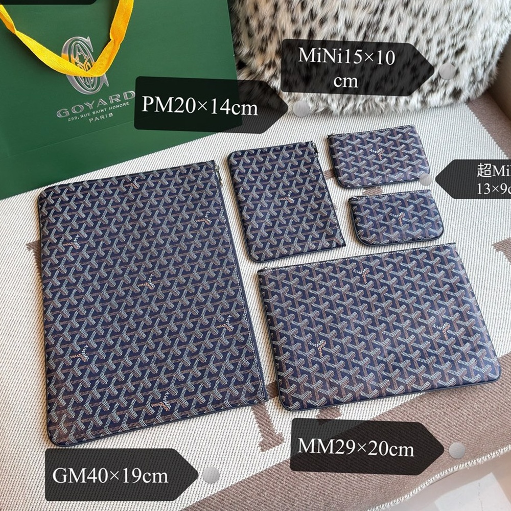 [고야드] Goyard - 고야드 Goyard senat pouch 세나 클러치 GM40 MCM36 MM29 PM20 MINI15 cm