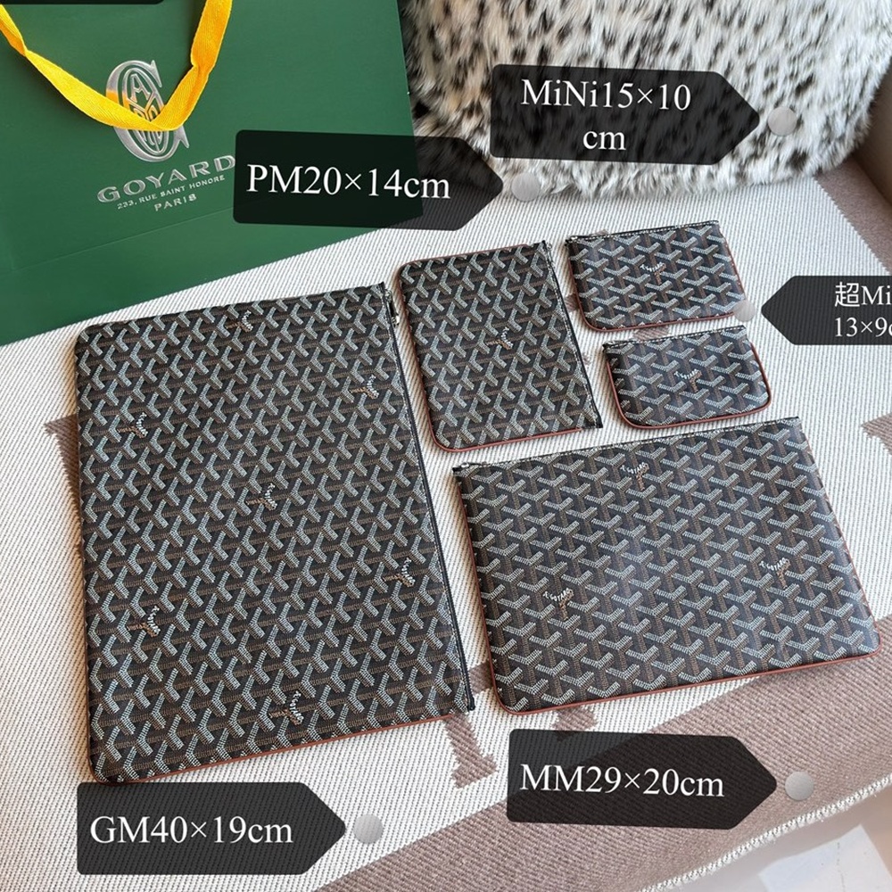 [고야드] Goyard - 고야드 Goyard senat pouch 세나 클러치 GM40 MCM36 MM29 PM20 MINI15 cm