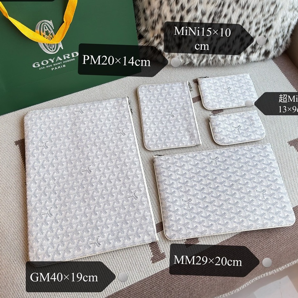 [고야드] Goyard - 고야드 Goyard senat pouch 세나 클러치 GM40 MCM36 MM29 PM20 MINI15 cm