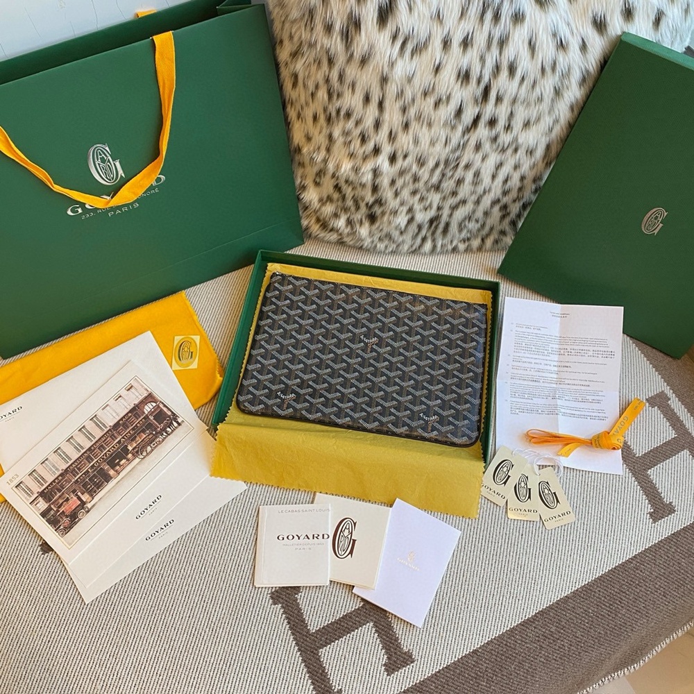 [고야드] Goyard - 고야드 Goyard senat pouch 세나 클러치 GM40 MCM36 MM29 PM20 MINI15 cm