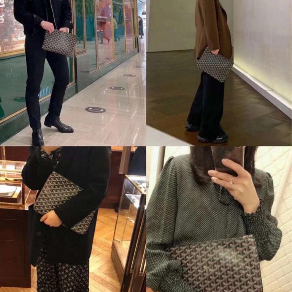 [고야드] Goyard - 고야드 Goyard senat pouch 세나 클러치 GM40 MCM36 MM29 PM20 MINI15 cm