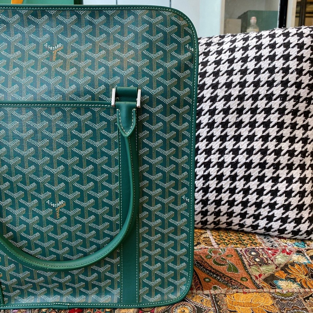 [고야드] Goyard - 고야드 BOURGOGNE GOYARDINE CHEVROCHES 부르곤백 PM 30cm MM 36cm GM 40cm