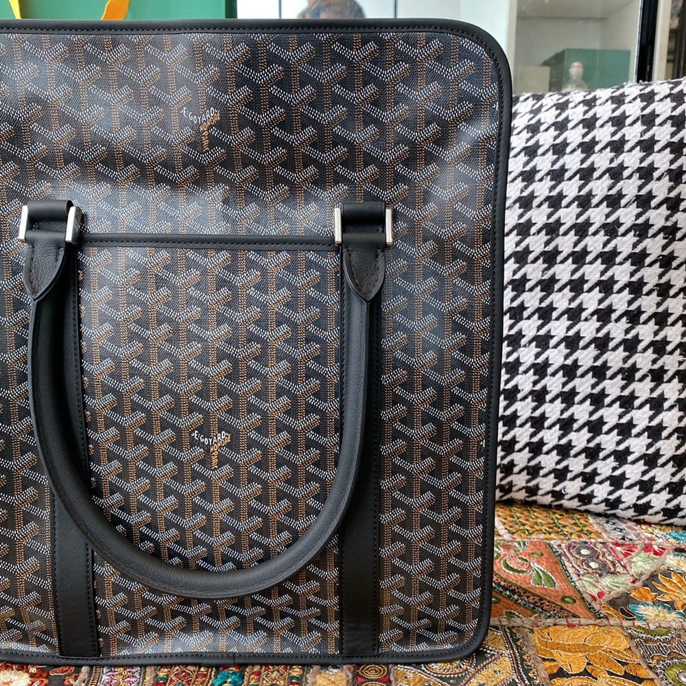 [고야드] Goyard - 고야드 BOURGOGNE GOYARDINE CHEVROCHES 부르곤백 PM 30cm MM 36cm GM 40cm