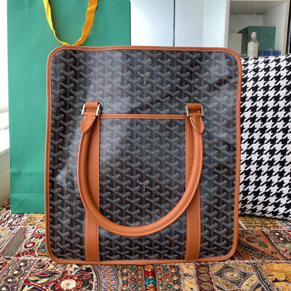 [고야드] Goyard - 고야드 BOURGOGNE GOYARDINE CHEVROCHES 부르곤백 PM 30cm MM 36cm GM 40cm