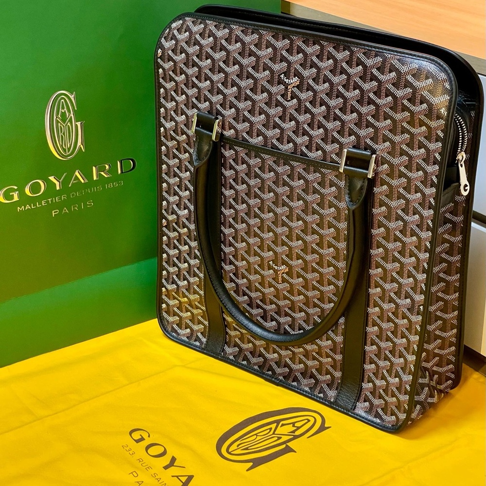 [고야드] Goyard - 고야드 BOURGOGNE GOYARDINE CHEVROCHES 부르곤백 PM 30cm MM 36cm GM 40cm