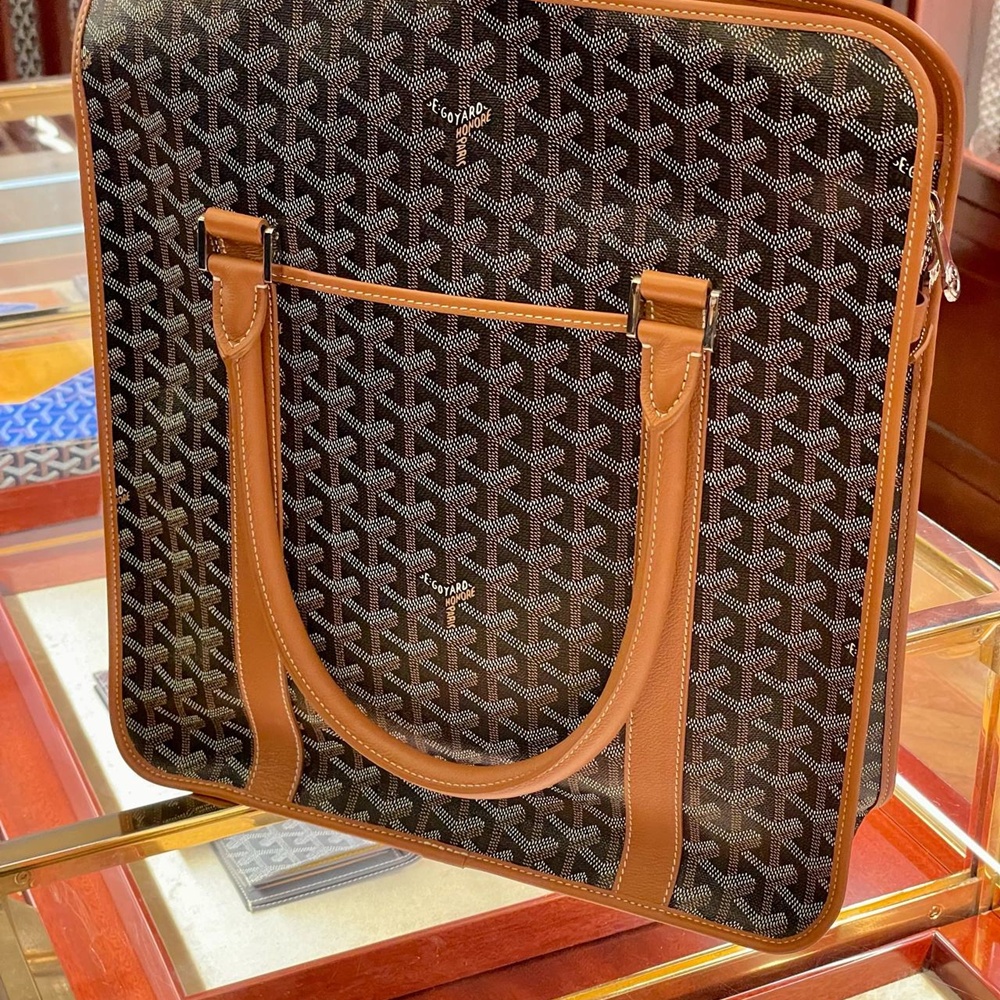 [고야드] Goyard - 고야드 BOURGOGNE GOYARDINE CHEVROCHES 부르곤백 PM 30cm MM 36cm GM 40cm
