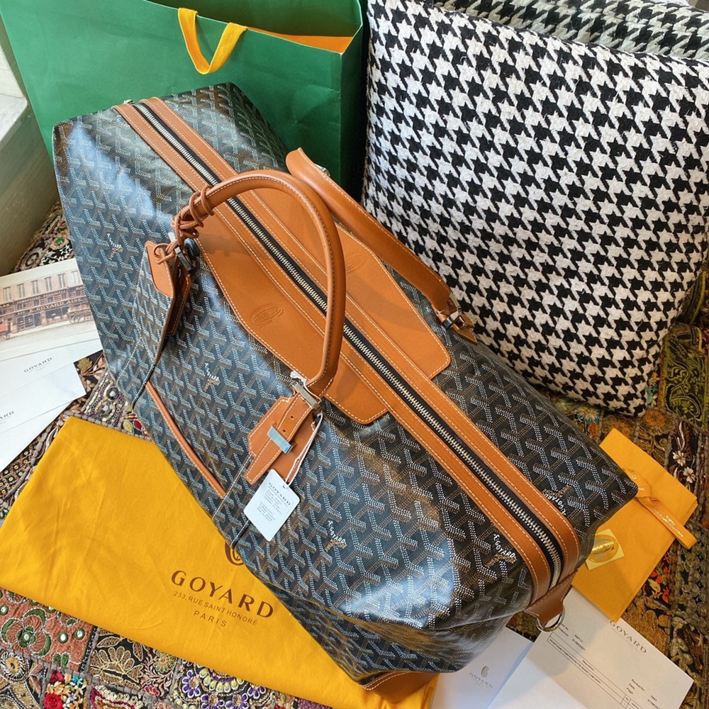 [고야드] Goyard - 고야드 Croisiere 클로스 트래블 백 55×23×26cm