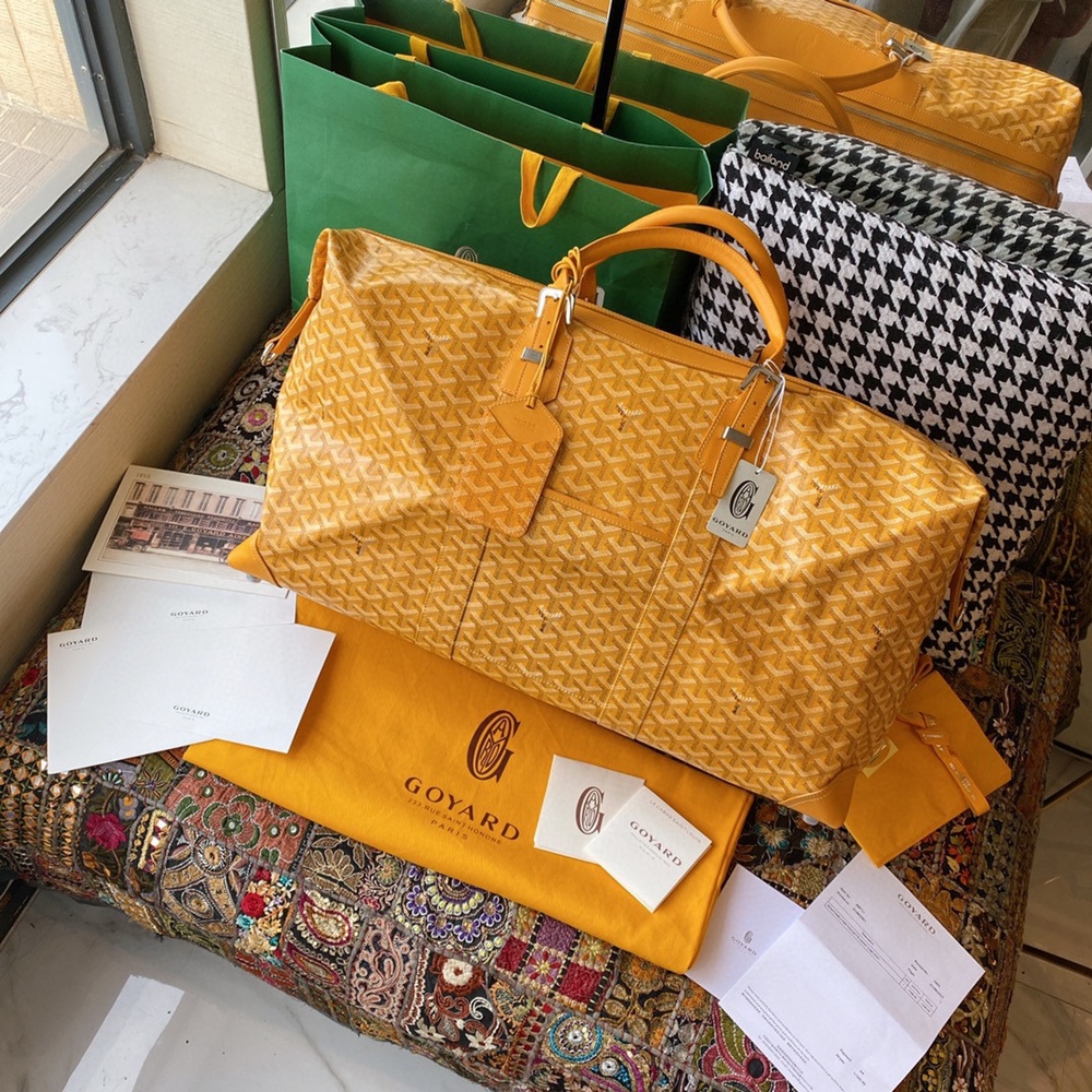 [고야드] Goyard - 고야드 Croisiere 클로스 트래블 백 55×23×26cm