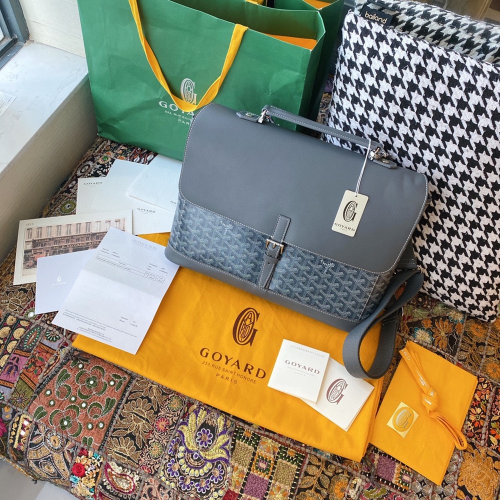 [고야드] Goyard - 고야드 서류가방 사타딘 메신저백 PM 38cm x 33cm x 9cm MM 31cm x 27cm x 9cm
