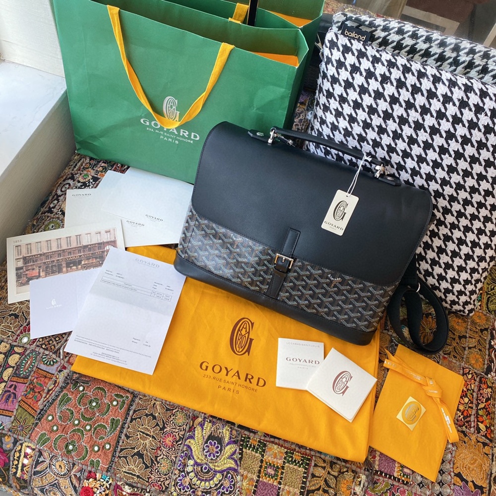 [고야드] Goyard - 고야드 서류가방 사타딘 메신저백 PM 38cm x 33cm x 9cm MM 31cm x 27cm x 9cm