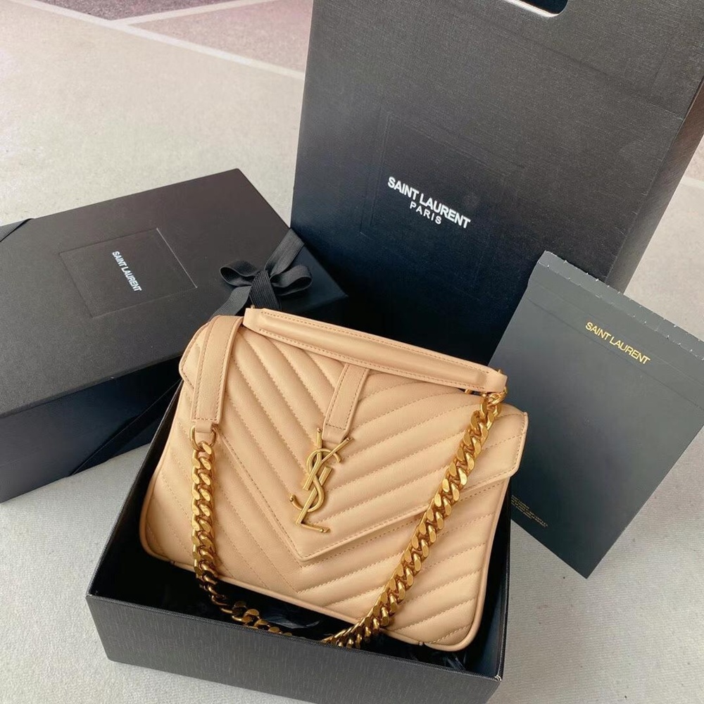 [생로랑]  SAINT LAURENT NIKI 생로랑 니키백 화이트 외 6331601EL071000 중사이즈 28x20.5x8.5cm 소사이즈 22x16x7.5cm