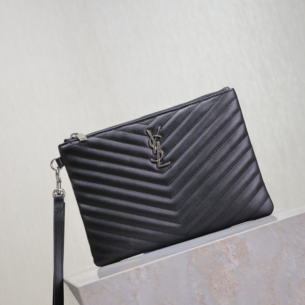 [생로랑] 379039 SAINT LAURENT 생로랑 모노그램 마틀라세 클러치백 24×17.5×1.5cm 30cm 36cm
