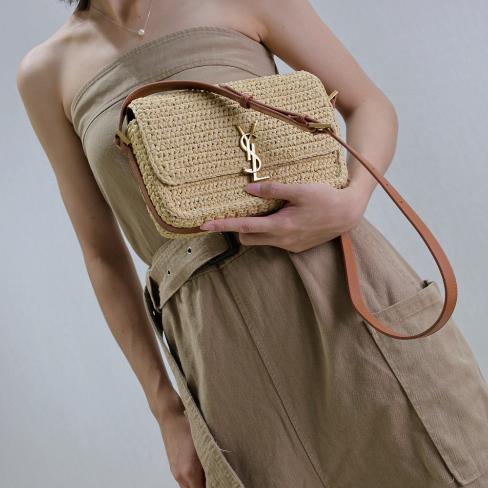 [생로랑] 634306 SAINT LAURENT 생로랑 솔페리노 사첼백 숄더백 Rue De Solferino 19x13x5cm 23x16x6cm