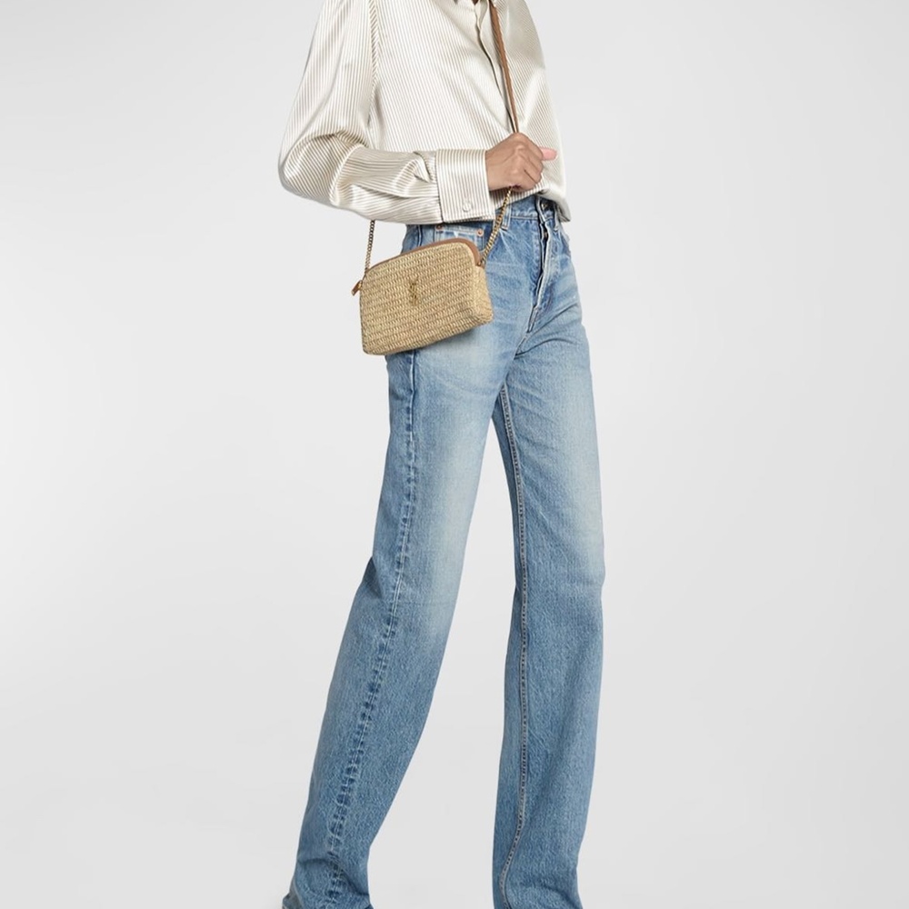 [생로랑] 733667 SAINT LAURENT 생로랑 가비 퀼팅 크로스백 19x3x3cm