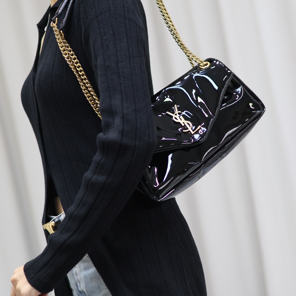 [생로랑] 734153 SAINT LAURENT 생로랑 칼립소 자카드 숄더백 26×14×7cm