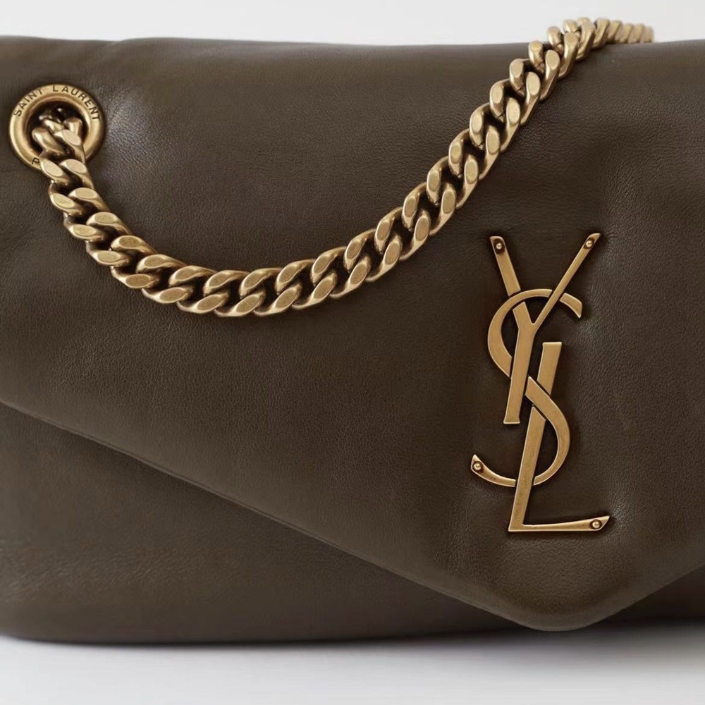 [생로랑] 734153 SAINT LAURENT 생로랑 칼립소 자카드 숄더백 26×14×7cm