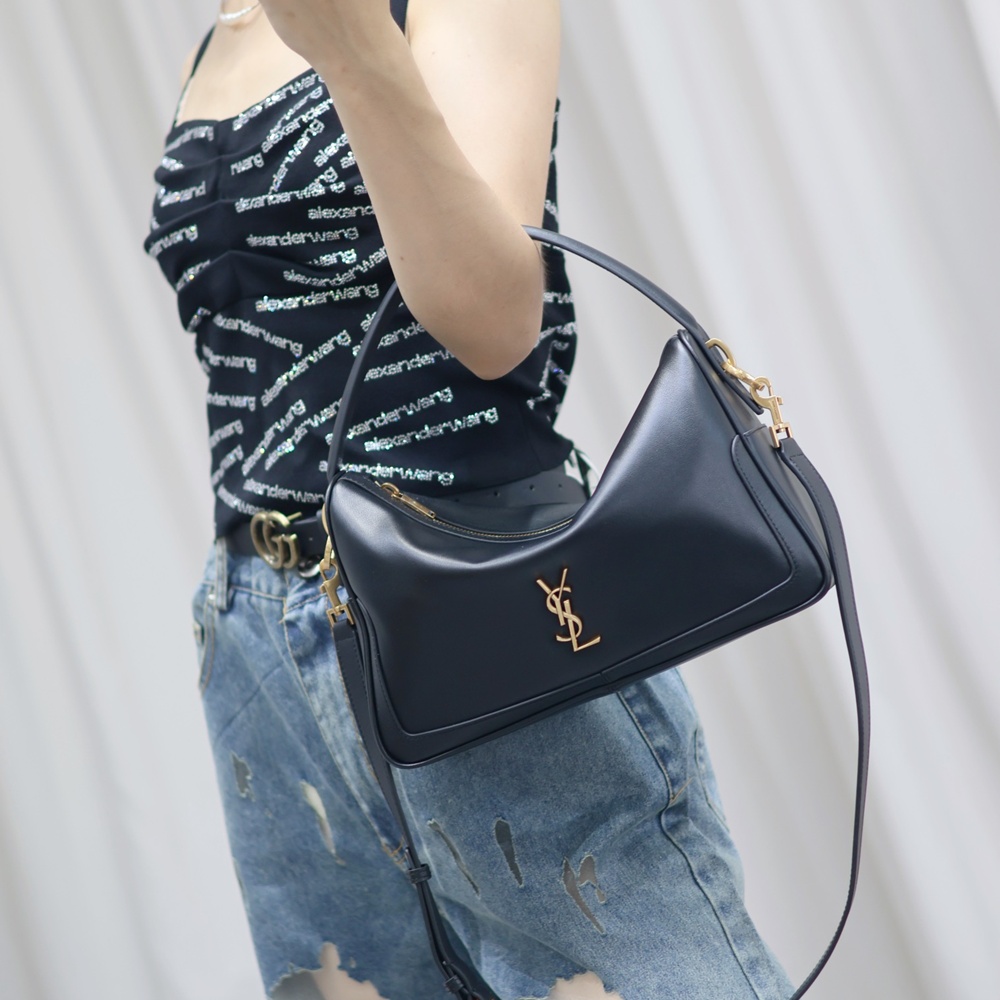 [생로랑] 753826 SAINT LAURENT 생로랑 카메라 서플백 호보백 YSL 28×15×9cm