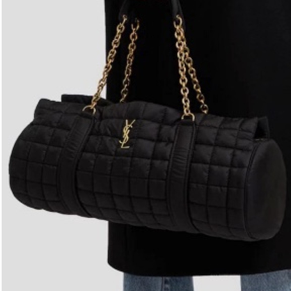 [생로랑] 757209 SAINT LAURENT 생로랑 글로리아 퀼티드 트래블백 42×18×18cm