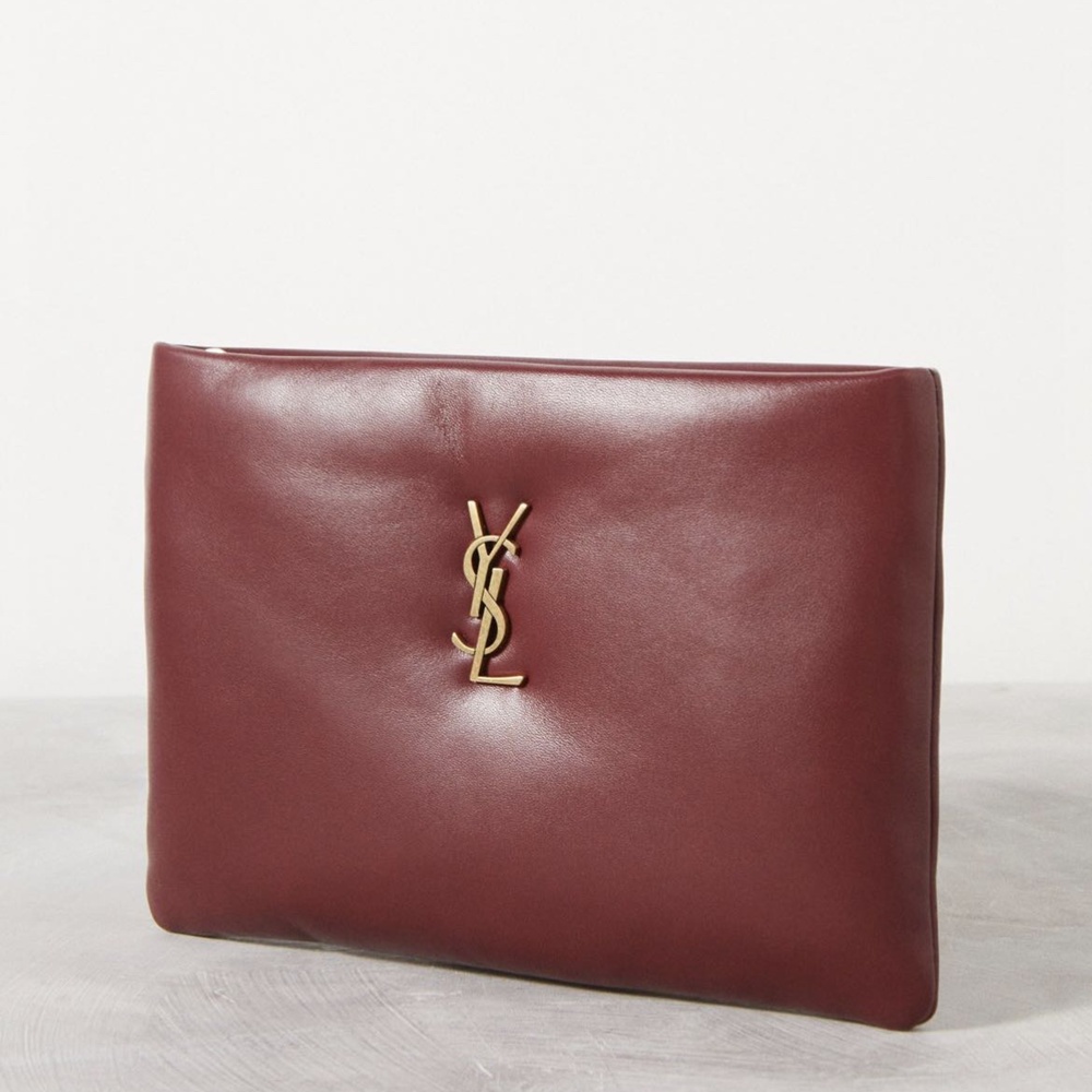 [생로랑] 765025 SAINT LAURENT 생로랑 칼립소 파우치 클러치 23×16×3cm 30×22×3cm
