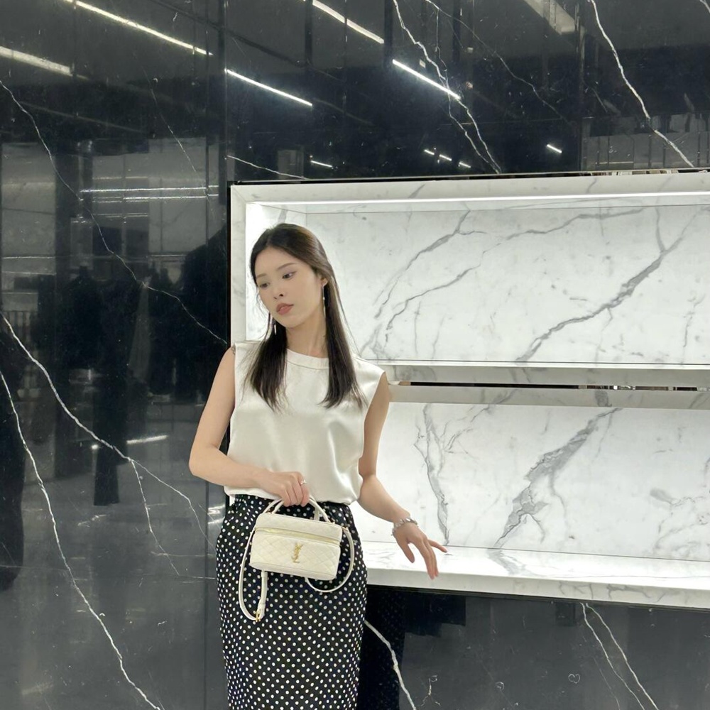 [생로랑] 766731 SAINT LAURENT 생로랑 Gaby 숄더 백 18x11x6cm