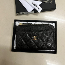샤넬]Chanel- 클래식 지퍼 카드 홀더