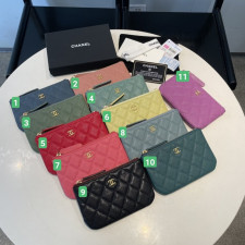 [샤넬] Chanel-클래식 캐비어 미니 파우치