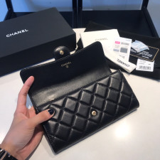 [샤넬] Chanel-램스킨 클래식 장지갑