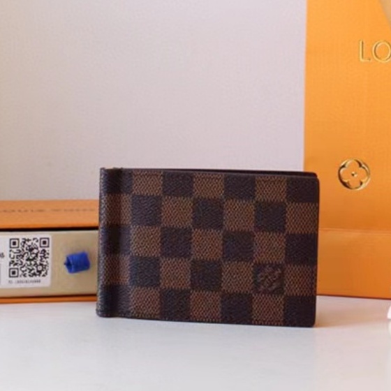 [루이비통]Louis vuitton- 머니 클립 다미에 캔버스