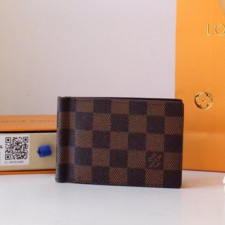 [루이비통]Louis vuitton- 머니 클립 다미에 캔버스