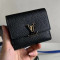 [루이비통] Louis vuitton-카퓌신 XS 월릿 느와 블랙