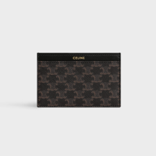[셀린느]  CELINE- 카드 지갑 – 트리옹프 캔버스 & 카프스킨