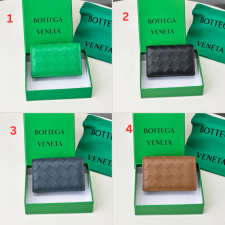 [보테가베네타]BOTTEGA VENATA-인트레치아토 명함 케이스 667141VCPP33722 (4 COLORS)SIZE  11cm x 7.5cm x 2.5cm