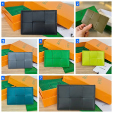 [보테가베네타] BOTTEGA VENATA-소가죽 소재를 인트레치오 위빙으로 완성한 카드 케이스