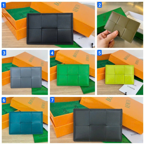 [보테가베네타] BOTTEGA VENATA-소가죽 소재를 인트레치오 위빙으로 완성한 카드 케이스