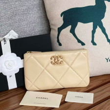 [샤넬] Chanel-스몰 19 파우치 램스킨