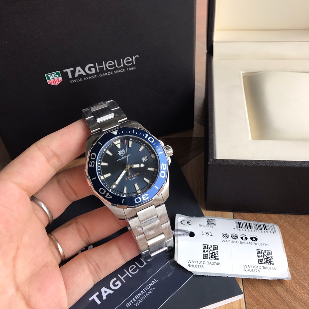 [태그호이어]  TAG Heuer Aquaracer Calibre 5 Automatic 43mm - 태그호이어 아쿠아레이서 칼리버5 오토메틱 43mm