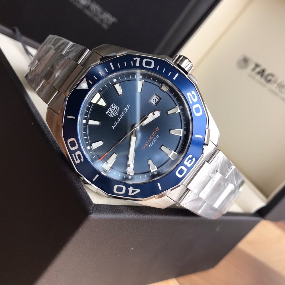 [태그호이어]  TAG Heuer Aquaracer Calibre 5 Automatic 43mm - 태그호이어 아쿠아레이서 칼리버5 오토메틱 43mm