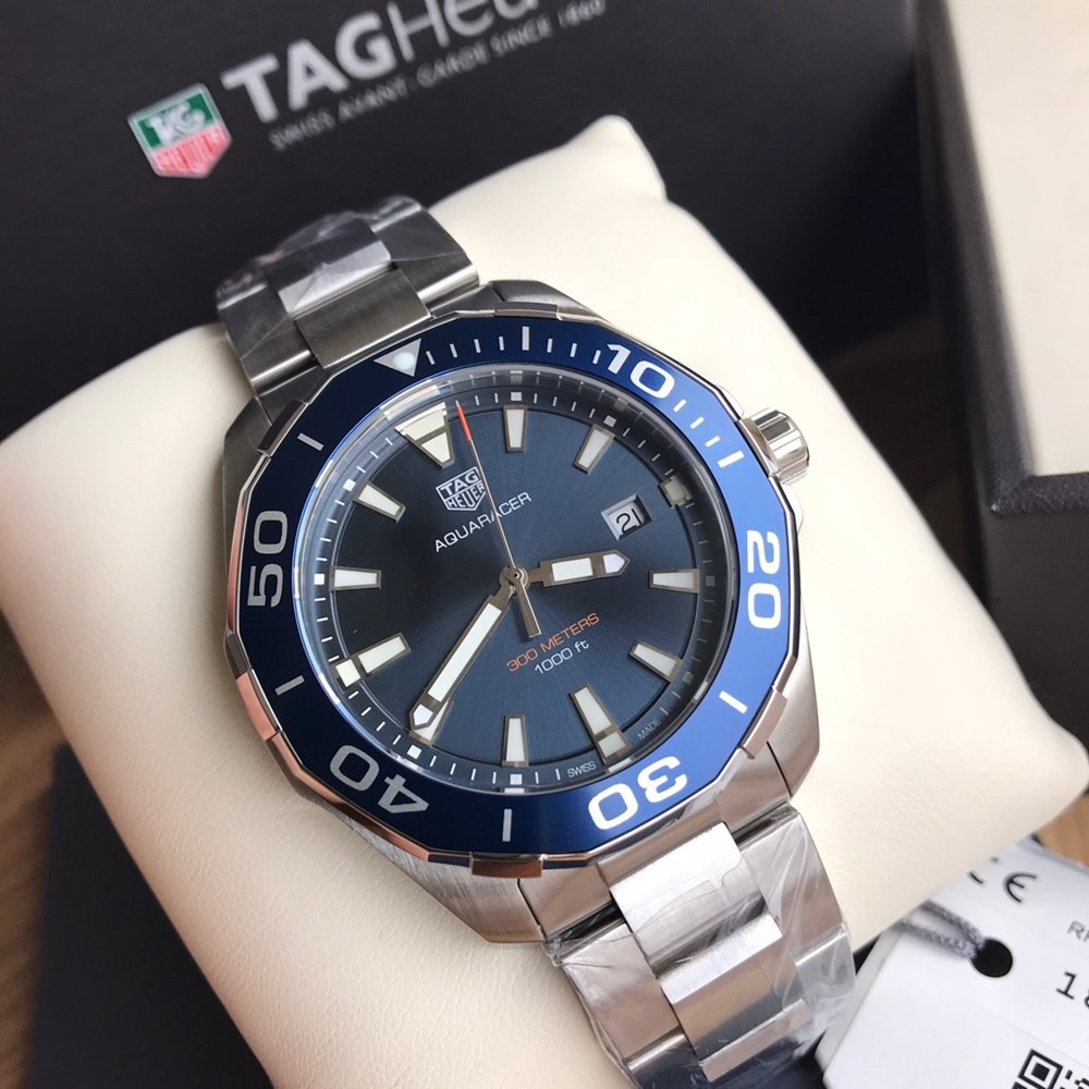 [태그호이어]  TAG Heuer Aquaracer Calibre 5 Automatic 43mm - 태그호이어 아쿠아레이서 칼리버5 오토메틱 43mm