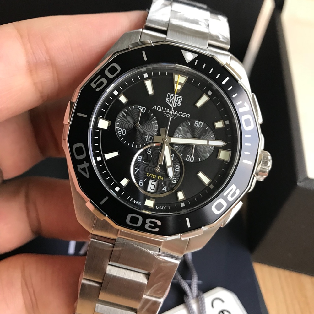 [태그호이어]  TAG Heuer Aquaracer Calibre 5 Automatic 43mm - 태그호이어 아쿠아레이서 칼리버5 오토메틱 43mm